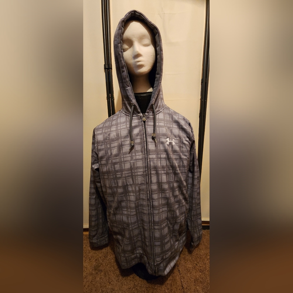 Under Armour Men's Gray Hooded Jacket